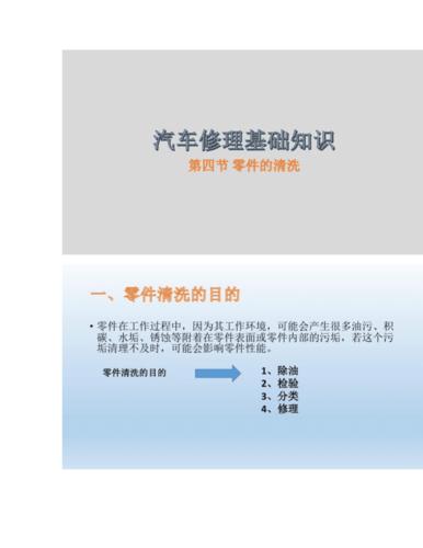 汽修知识大全常识，学修车要知道哪些知识