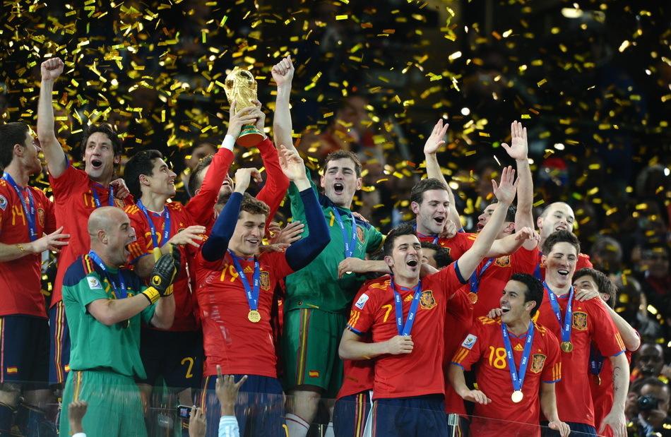 西班牙国家队：征服世界杯的不朽冠军