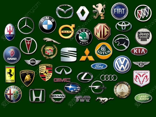 名车车标大全，33种主流名车标志有哪些