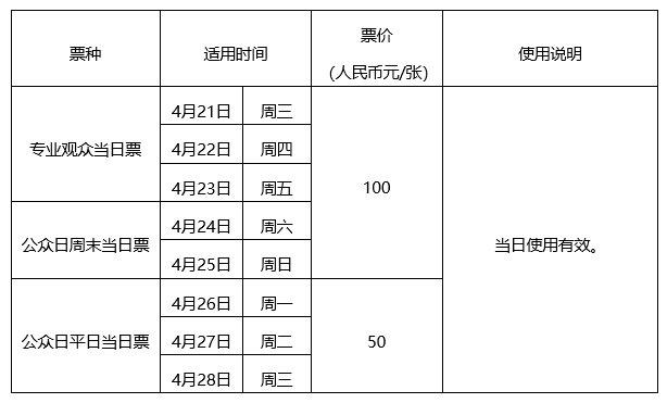 上海车展2021门票 上海车展2021门票儿童收费标准