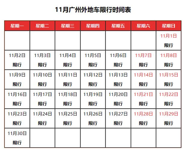 2021广州限牌时间