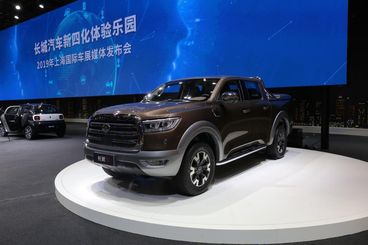 长城皮卡新款 2021上海车展:长城全新全尺寸皮卡亮相