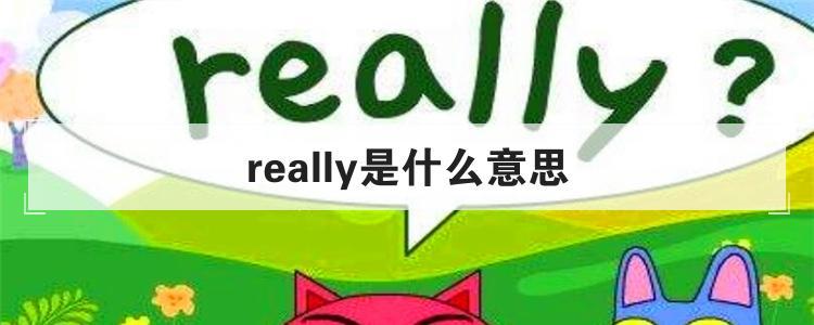 really really是什么意思中文