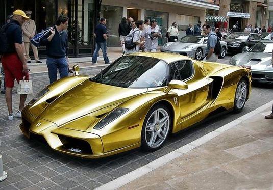 迪拜王子黄金跑车 黄金跑车目前真的存在吗
