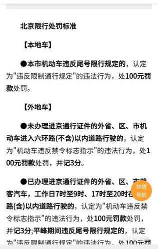 成限号扣几分罚款多少(车辆限行扣几分罚款多少)