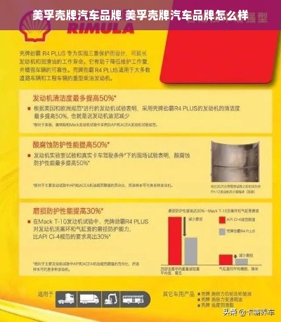 美孚壳牌汽车品牌 美孚壳牌汽车品牌怎么样