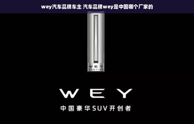wey汽车品牌车主 汽车品牌wey是中国哪个厂家的