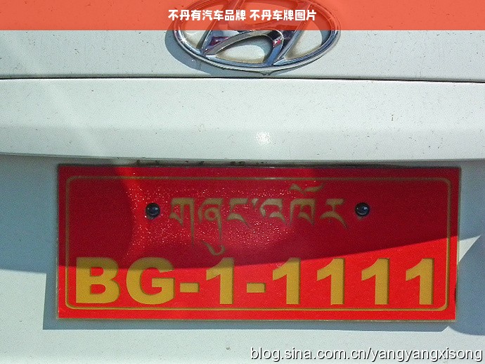 不丹有汽车品牌 不丹车牌图片