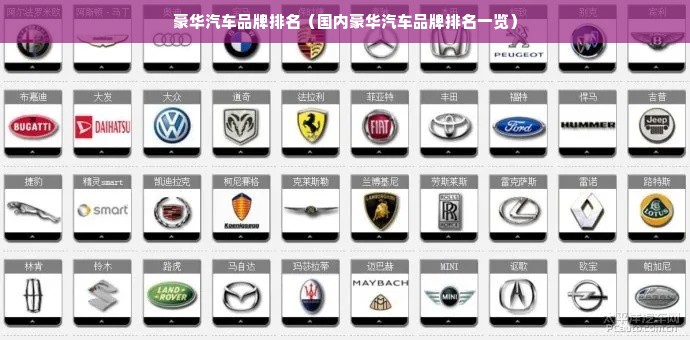 豪华汽车品牌排名（国内豪华汽车品牌排名一览）