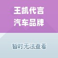 王凯代言汽车品牌价格（王凯代言汽车品牌一览）