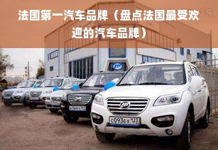 法国第一汽车品牌（盘点法国最受欢迎的汽车品牌）