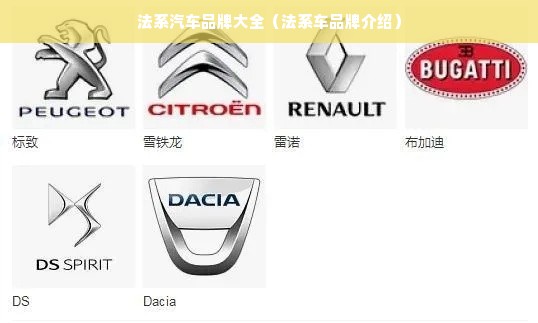 法系汽车品牌大全（法系车品牌介绍）