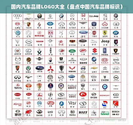 国内汽车品牌LOGO大全（盘点中国汽车品牌标识）
