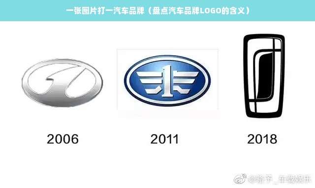 一张图片打一汽车品牌（盘点汽车品牌LOGO的含义）