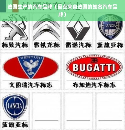 法国生产的汽车品牌（盘点来自法国的知名汽车品牌）
