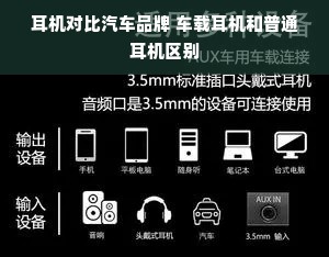 耳机对比汽车品牌 车载耳机和普通耳机区别
