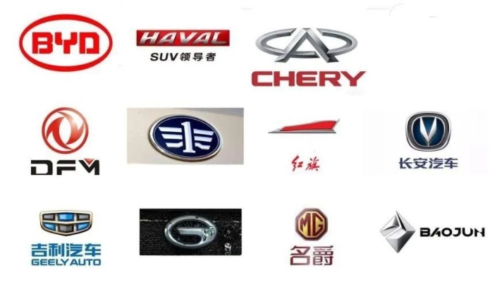 中国产汽车品牌有哪些（盘点国内十大汽车品牌）