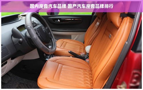国内座套汽车品牌 国产汽车座套品牌排行