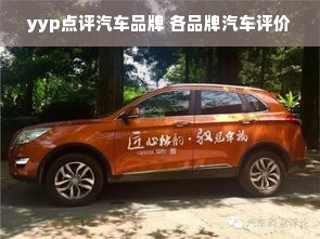 yyp点评汽车品牌 各品牌汽车评价