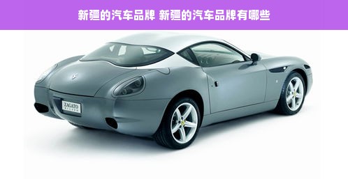 新疆的汽车品牌 新疆的汽车品牌有哪些