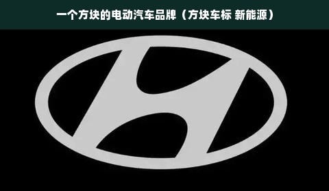 一个方块的电动汽车品牌（方块车标 新能源）