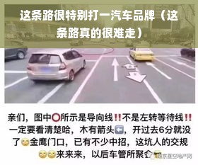 这条路很特别打一汽车品牌（这条路真的很难走）