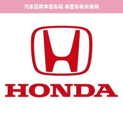 汽车品牌本田车标 本田车标长啥样