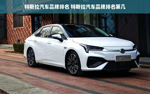 特斯拉汽车品牌排名 特斯拉汽车品牌排名第几