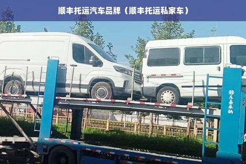 顺丰托运汽车品牌（顺丰托运私家车）