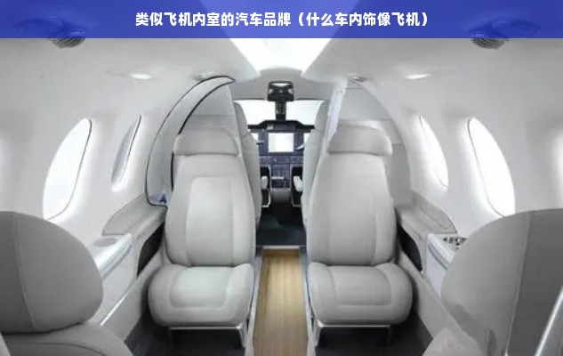 类似飞机内室的汽车品牌（什么车内饰像飞机）