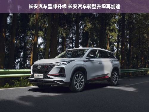 长安汽车品牌升级 长安汽车转型升级再加速