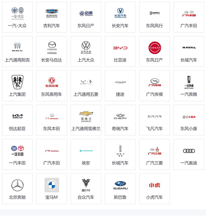 保定有多少汽车品牌？