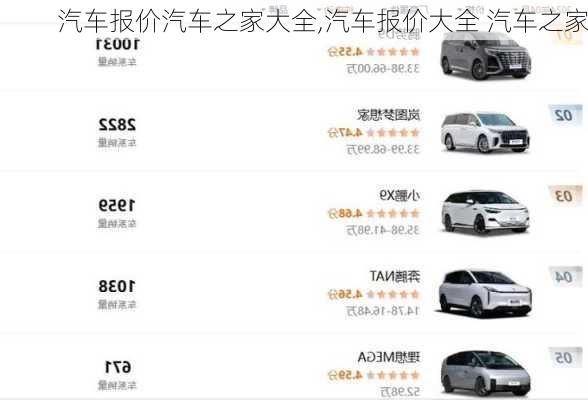 全国汽车品牌报价大全图片，探索不同汽车品牌的价位与特点