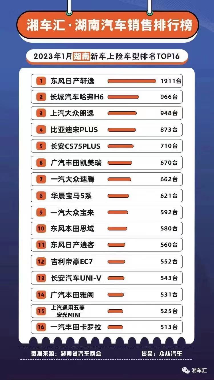 哪些汽车品牌在湖南市场表现亮眼？一探究竟！